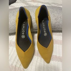 Rothy’s yellow flats